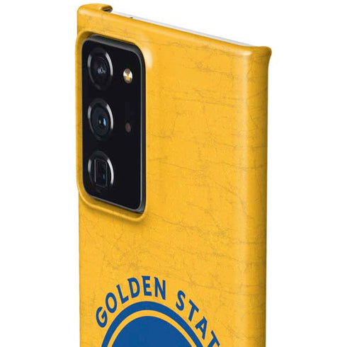 NBA Golden State Warriors Distressed Galaxy Note20 Ultra 5G Lite Case
