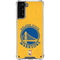 NBA Golden State Warriors Distressed Galaxy S21 Plus 5G Clear Case