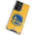 NBA Golden State Warriors Distressed Galaxy S21 Ultra 5G Clear Case