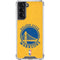 NBA Golden State Warriors Distressed Galaxy S22 Clear Case