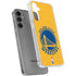 NBA Golden State Warriors Distressed Galaxy S24 Plus Clear Case