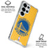 NBA Golden State Warriors Distressed Galaxy S25 Ultra Clear Case