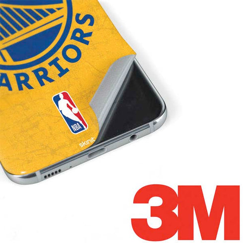 NBA Golden State Warriors Distressed Galaxy S8 Plus Skin