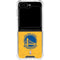 NBA Golden State Warriors Distressed Galaxy Z Flip5 5G Clear Case