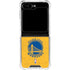 NBA Golden State Warriors Distressed Galaxy Z Flip5 5G Clear Case