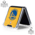 NBA Golden State Warriors Distressed Galaxy Z Flip6 Clear Case