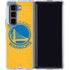 NBA Golden State Warriors Distressed Galaxy Z Fold5 5G Clear Case