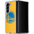 NBA Golden State Warriors Distressed Galaxy Z Fold5 5G Clear Case