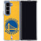 NBA Golden State Warriors Distressed Galaxy Z Fold5 5G Clear Case