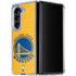 NBA Golden State Warriors Distressed Galaxy Z Fold5 5G Clear Case