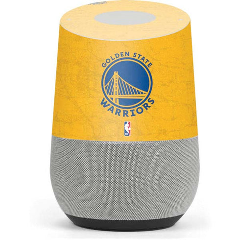 NBA Golden State Warriors Distressed Google Home Skin