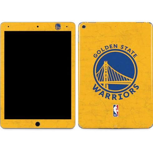 NBA Golden State Warriors Distressed iPad Skins