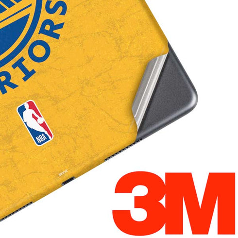 NBA Golden State Warriors Distressed iPad Skins