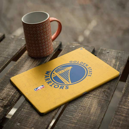NBA Golden State Warriors Distressed iPad Skins