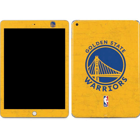 NBA Golden State Warriors Distressed Apple iPad Skin