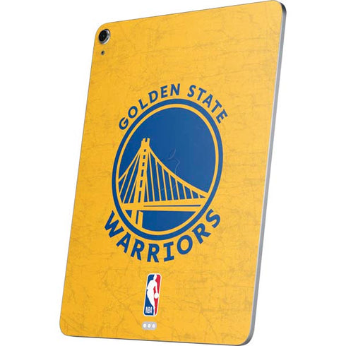 NBA Golden State Warriors Distressed Apple iPad Air Skin