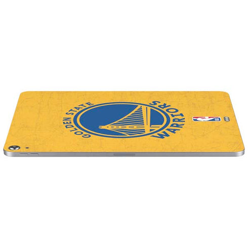 NBA Golden State Warriors Distressed Apple iPad Air Skin