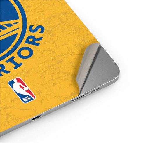 NBA Golden State Warriors Distressed Apple iPad Air Skin