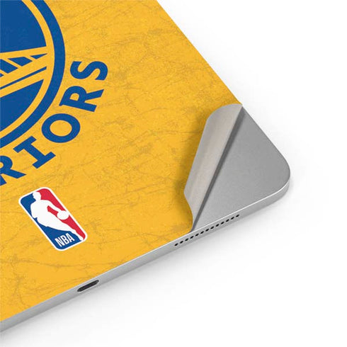 NBA Golden State Warriors Distressed iPad Pro 13in M4 (2024) Skin