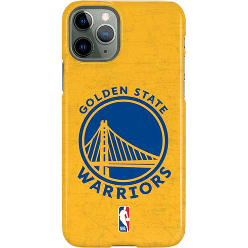NBA Golden State Warriors Distressed iPhone 11 Pro Lite Case