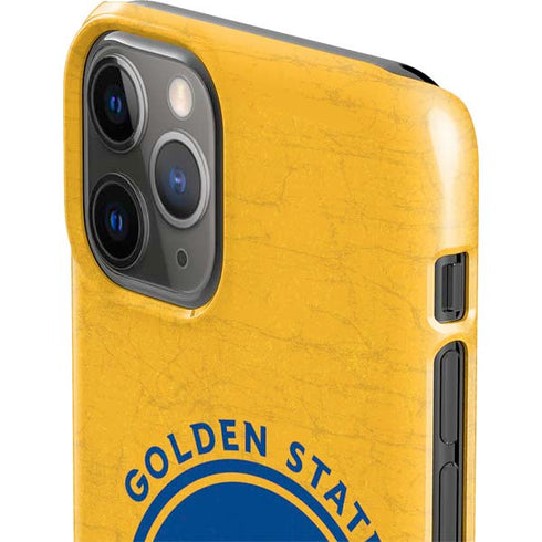 NBA Golden State Warriors Distressed iPhone 11 Pro Lite Case