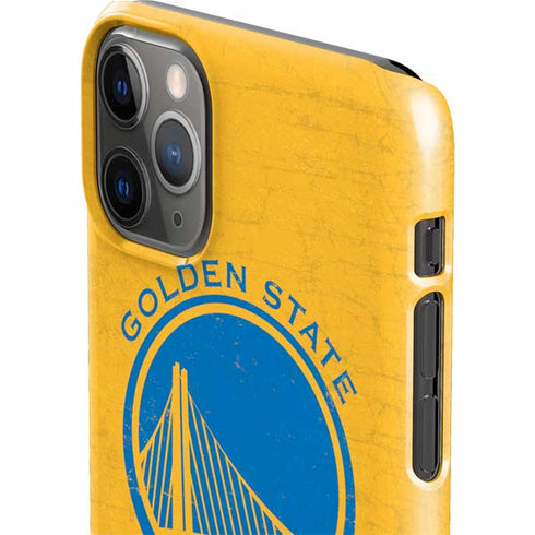 NBA Golden State Warriors Distressed iPhone 11 Pro Max Lite Case