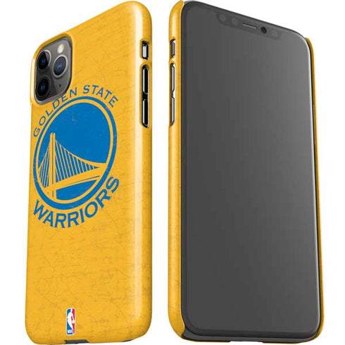 NBA Golden State Warriors Distressed iPhone 11 Pro Max Lite Case
