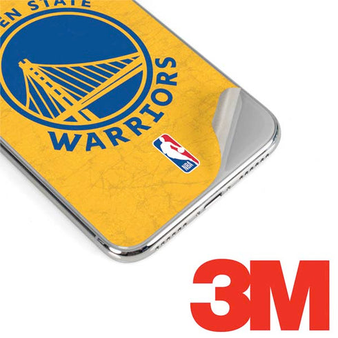NBA Golden State Warriors Distressed iPhone 11 Pro Skin