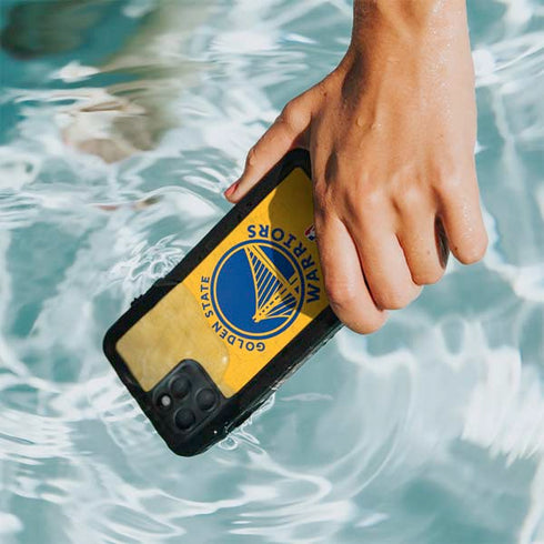 NBA Golden State Warriors Distressed iPhone 11 Pro Waterproof Case