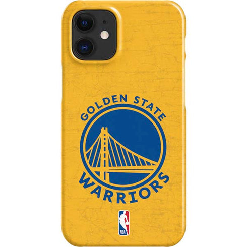 NBA Golden State Warriors Distressed iPhone 12 Mini Lite Case
