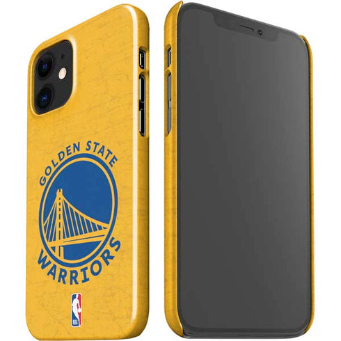 NBA Golden State Warriors Distressed iPhone 12 Mini Lite Case