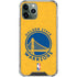NBA Golden State Warriors Distressed iPhone 12 Pro Clear Case