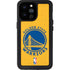 NBA Golden State Warriors Distressed iPhone 14 Pro Max Waterproof Case