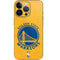 NBA Golden State Warriors Distressed iPhone 14 Pro Skin