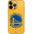 NBA Golden State Warriors Distressed iPhone 14 Pro Skin