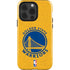 NBA Golden State Warriors Distressed iPhone 15 Pro Impact Case