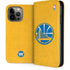 NBA Golden State Warriors Distressed iPhone 15 Pro Max Folio Case