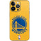 NBA Golden State Warriors Distressed iPhone 15 Pro Skin