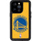 NBA Golden State Warriors Distressed iPhone 15 Pro Waterproof Case