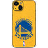 NBA Golden State Warriors Distressed iPhone 15 Skin