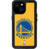 NBA Golden State Warriors Distressed iPhone 15 Waterproof Case