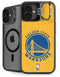 NBA Golden State Warriors Distressed iPhone 16 Kickstand Case