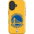 NBA Golden State Warriors Distressed iPhone 16 Plus Impact Case