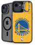 NBA Golden State Warriors Distressed iPhone 16e Kickstand Case