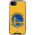 NBA Golden State Warriors Distressed iPhone 16e Clear Case