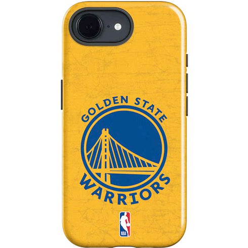 NBA Golden State Warriors Distressed iPhone 16e Impact Case