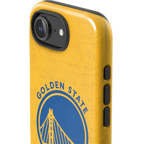 NBA Golden State Warriors Distressed iPhone 16e Impact Case