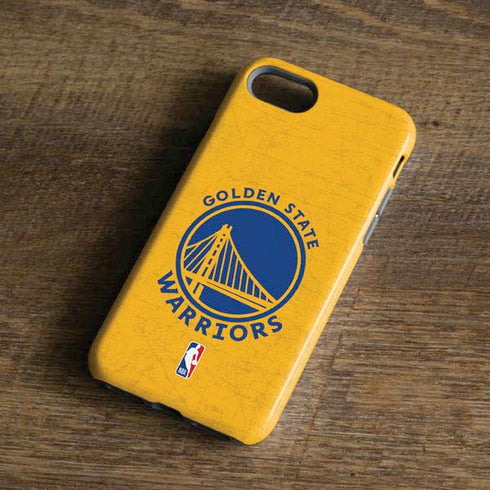 NBA Golden State Warriors Distressed iPhone 8 Pro Case