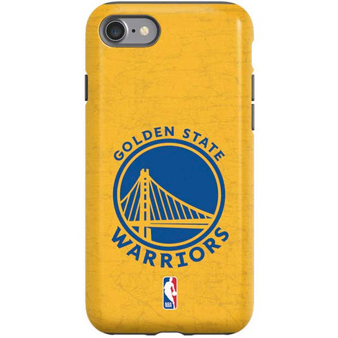 NBA Golden State Warriors Distressed iPhone SE (2nd & 3rd Gen) Pro Case