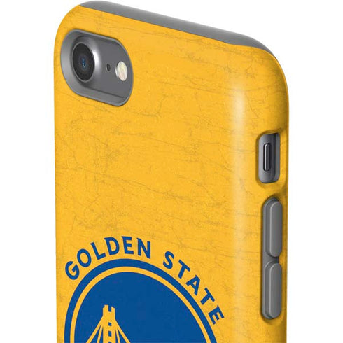 NBA Golden State Warriors Distressed iPhone SE (2nd & 3rd Gen) Pro Case